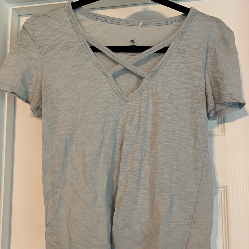 Blue shirt
